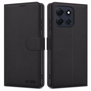 Tech-Protect Wallet Case for Motorola Moto G56 5G - Black