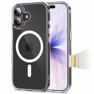 Tech-Protect Flexair Hybrid CC MagSafe maciņš iPhone 17 caurspīdīgs
