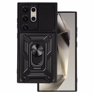 Slide Camera Armor чехол для Samsung Galaxy S24 Ultra чёрный