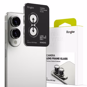 Tech-Protect Quick Set+ Tempered Glass for Samsung Galaxy S25 Edge - Clear