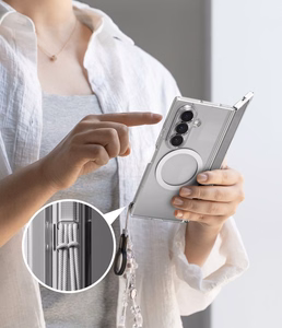 Ringke Fusion Magnetic MagSafe maciņš Samsung Galaxy Z Fold 8 Ultra, caurspīdīgs