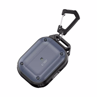 Tech-Protect Rough Hook viedtālruņa apvalks ar karabīni Apple AirPods Pro 1 / 2 - zils