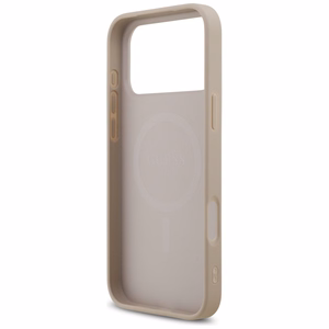 Guess 4G Printed Stripes MagSafe case for iPhone 17 Pro Max - pink