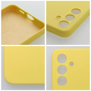 Maciņš SILICONE 2mm SAMSUNG A37 5G lemon
