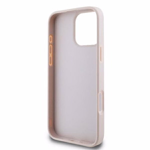 Guess 4G Lielā Logotipa viedtālruņa apvalks iPhone 16 Pro Max - rozā