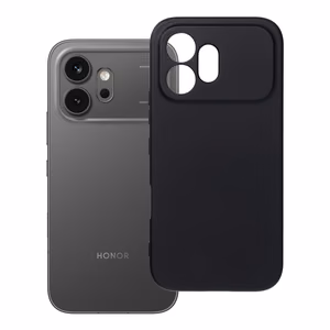Maciņš priekš Honor 600 silikona melns
