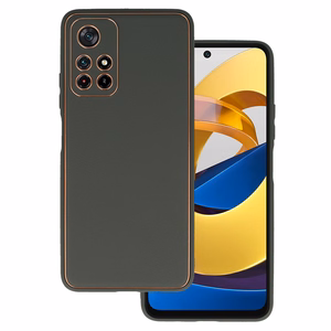 TEL PROTECT Luxury viedtālruņa apvalks Xiaomi Redmi Note 11 5G/Note 11S 5G/Poco M4 Pro 5G grafīts