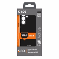 SBS Viedtālruņa apvalks Samsung Galaxy S25 - melns