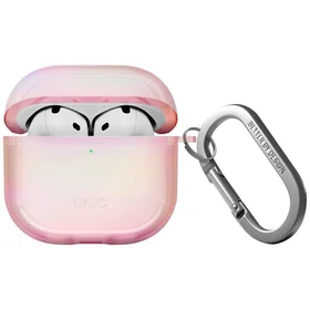 Uniq Iridescia AirPods 4 Hang Case - holo rozā