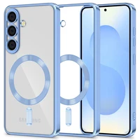 Tech-Protect MagFlex MagSafe apvalks Samsung Galaxy S25 - caurspīdīgs zils