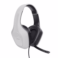 Trust GXT 415W Zirox - gaming headset (balts)