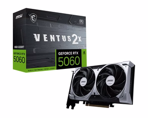 MSI GeForce RTX 5060 8G VENTUS 2X OC NVIDIA 8 GB GDDR7 grafikas karte