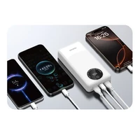 Portatīvais lādētājs Dudao K12Pro 22.5W PD 20000mAh USB-A, USB-C - balta