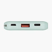 Portatīvais lādētājs Uniq Fuele mini 8000mAh USB-C 18W PD - zaļa