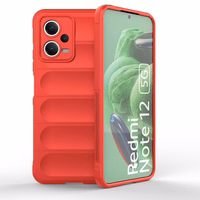 Magic Shield viedtālruņa apvalks Xiaomi Redmi Note 12 5G / Poco X5 5G elastīgs bruņu apvalks sarkana