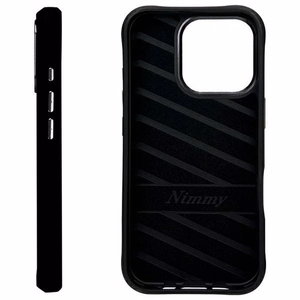 Nimmy Big Eyed Pet 2.0 Panda case for iPhone 16 Pro - black