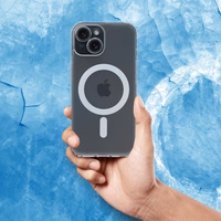 FROST MAG COVER viedtālruņa apvalks ar kameras aizsardzību, saderīgs ar MagSafe, paredzēts IPHONE 11 Pro Max, matēti caurspīdīgā krāsā