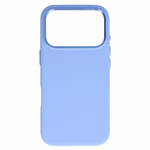 Liavec Silky vāciņš ar metāla kameras ietvaru, paredzēts iPhone 18 Pro/17 Pro, gaiši zils