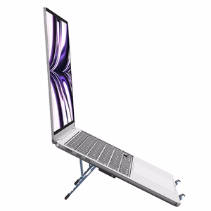 Настольная подставка для ноутбука/планшета складная Forcell F-Grip Fold Stand H Pro серая