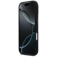 BMW M Silicon Tricolor Line MagSafe macins iPhone 17 Pro - melns