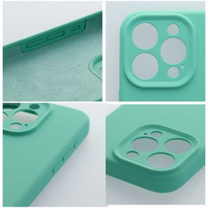 Silikona viedtālruņa apvalks 2mm IPHONE 16 Pro piparmētru