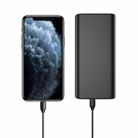 VEGER Portatīvais lādētājs 20000 mAh PD QC3.0 5A 100W T100 (W2032C-100) melns