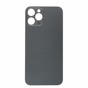 Aizmugures vāciņš iPhone 12 Pro Max Graphite (bigger hole for camera) OEM