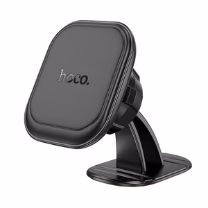 HOCO magnētiskais automobiļa telefona turētājs centrālajai konsolē H30 melns