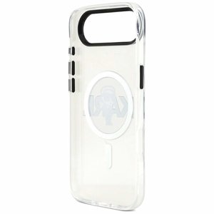 Karl Lagerfeld IML Karl Skice Logotips Magnētiskais viedtālruņa apvalks iPhone 17 Air - caurspīdīgs