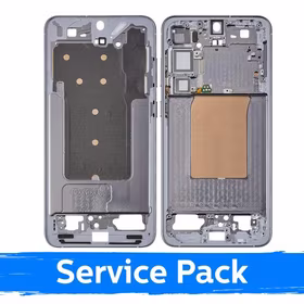 Vidējais rāmis Samsung S936 S25 Plus / Silver Shadow / (Service Pack)