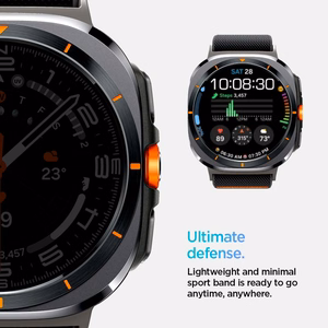 Siksniņa SPIGEN FIT LITE SAMSUNG GALAXY WATCH ULTRA (47 MM) melns