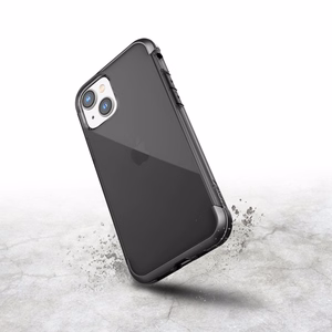 Raptic X-Doria Air viedtālruņa apvalks iPhone 14 bruņots pelēks