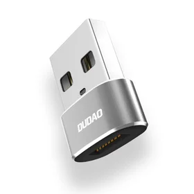 Dudao adapteris no USB Type-C uz USB melns (L16AC black)