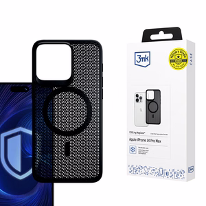 3mk COOLing MagCase Viedtālruņa apvalks Apple iPhone 14 Pro Max - melns