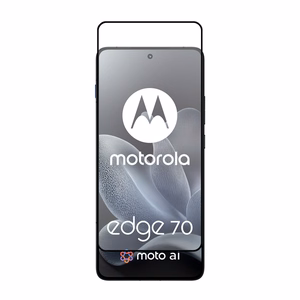 Crong 3D Armour Glass Lite pa visu virsmu līmējams rūdīta stikla ekrāna aizsargs Motorola Edge 70 5G