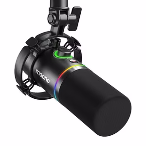 Динамический микрофон Maono PD200x (черный)
