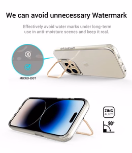 Caurspīdīgs TPU viedtālruņa apvalks Iphone 15 Plus zelta