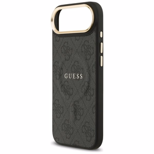 GUESS apvalks IPHONE 17 Air saderīgs ar MagSafe GUHMP17MP4MSEGCK (PU 4G ar klasisko) melns