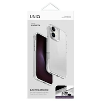 Uniq LifePro Xtreme Viedtālruņa apvalks iPhone 16 - Caurspīdīgs