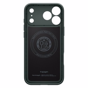 Spigen Thin Fit Magnētiskais viedtālruņa apvalks iPhone 17 Pro - Zaļš