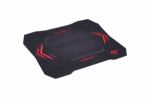 Havit MP843 spēļu peles paliktnis melns, sarkans