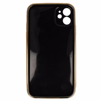 Moderns viedtālruņa apvalks Iphone 11 dizains 3 melna
