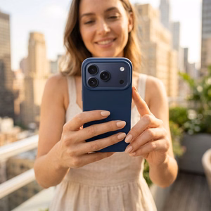 Case for iPhone 12 Easy Dual blue