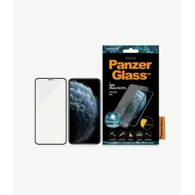 PanzerGlass E2E Super+ aizsargstikls iPhone X / XS / 11 Pro - ar melnu rāmi