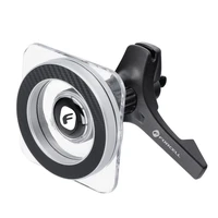 FORCELL F-GRIP Mag Pro magnētiskais automašīnas turētājs gaisa ventilācijai, saderīgs ar MagSafe, melns