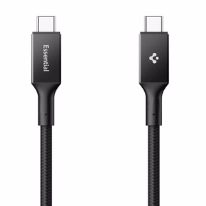 Spigen EB10010CC 100W 100 cm kabelis - Melns
