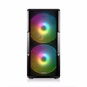 Modecom AMIRANI ARGB Midi Tower melns