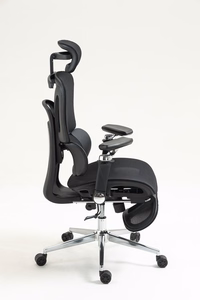 Activejet ergonomiskais biroja krēsls YK848, melns