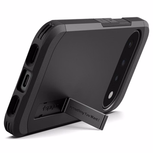 Spigen Tough Armor Mag MagSafe maciņš, paredzēts Google Pixel 11, melns