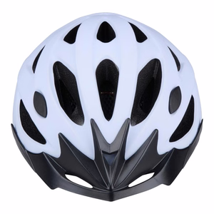 Dunlop regulējama MTB velosipēda ķivere, L izmērs, 58–61 cm, balta un melna